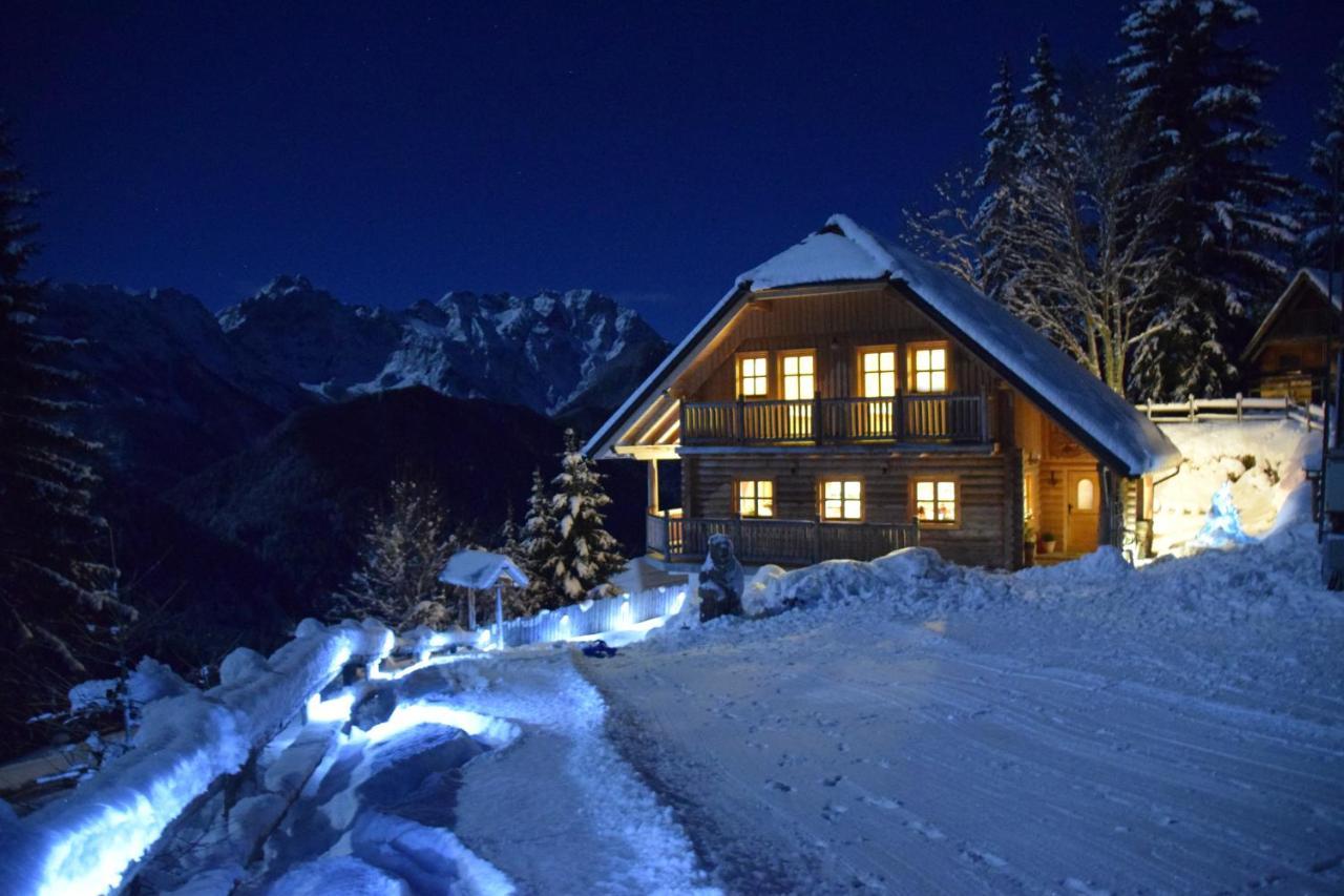 Holiday Chalet "Alpine Dreams" With Private Wellness Solcava Ngoại thất bức ảnh