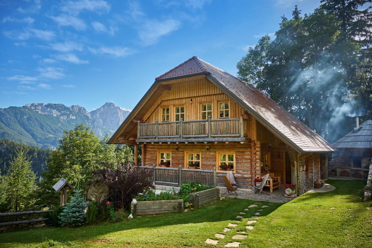 Holiday Chalet "Alpine Dreams" With Private Wellness Solcava Ngoại thất bức ảnh